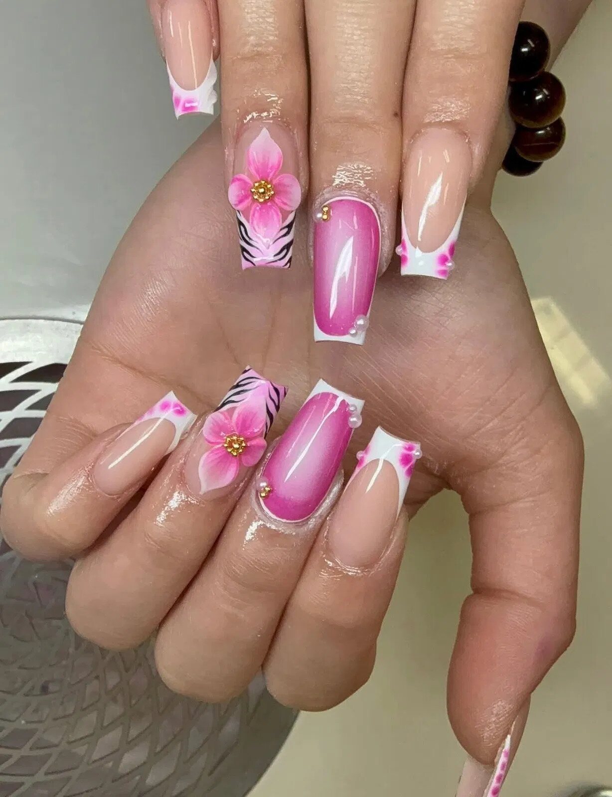 Nail art at Hana Barbershop Nail Eyelash